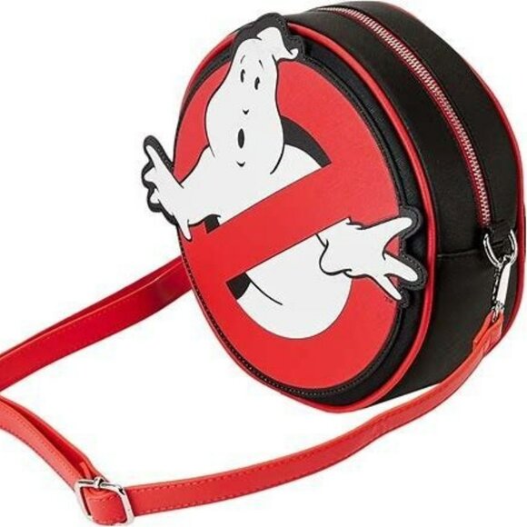 Loungefly Universal Studios Ghostbuster Logo Glow Crossbody Bag NWT - Picture 2 of 3